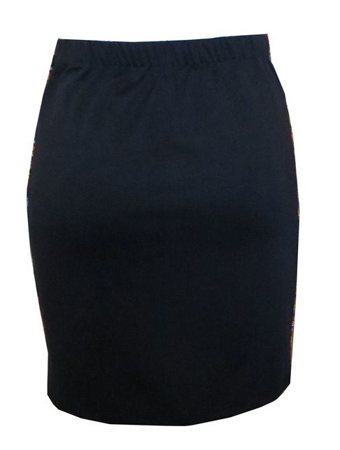 falda étnica detras